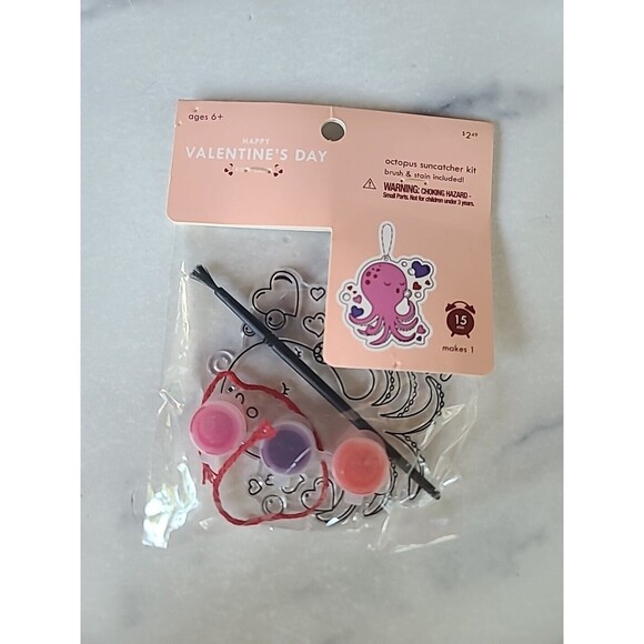 Valentine's Day Suncatcher Kits, NEW, Set Of 3 - Picture 4 of 10